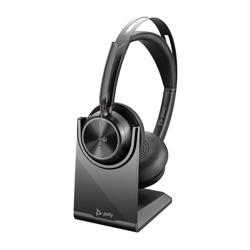 Plantronics 213727-02 Voyager Focus 2 UC Headset with Stand (New)