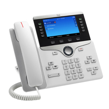 Cisco 8851 CP-8851-W-K9 IP Phone (White/Refurbished)