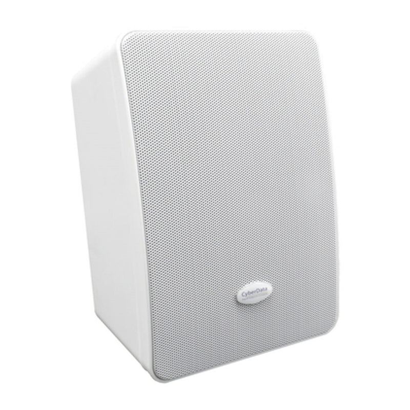 CyberData 011512 VoIP SIP/Multicast Wall Mount Speaker (White/New)