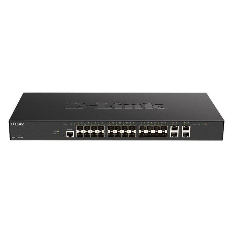 D-Link DXS-1210-28S 28-Port 10-Gigabit Ethernet Smart Managed SFP+ Switch (New)