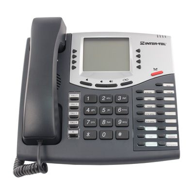 Intertel Axxess 550.8560 Large Display Phone (Charcoal/Refurbished)