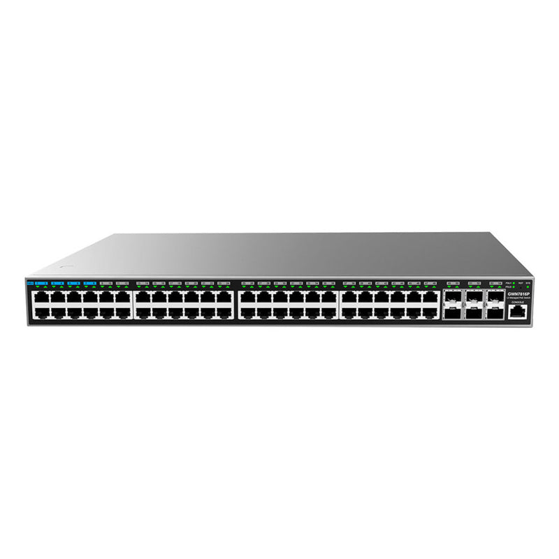 Grandstream GWN7816P 48-Port Layer 3 Managed Network PoE Switch (New)