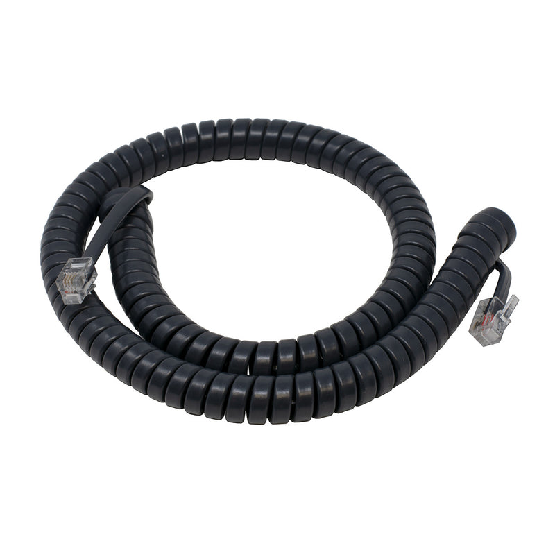 Charcoal 12ft Handset Cord (New)