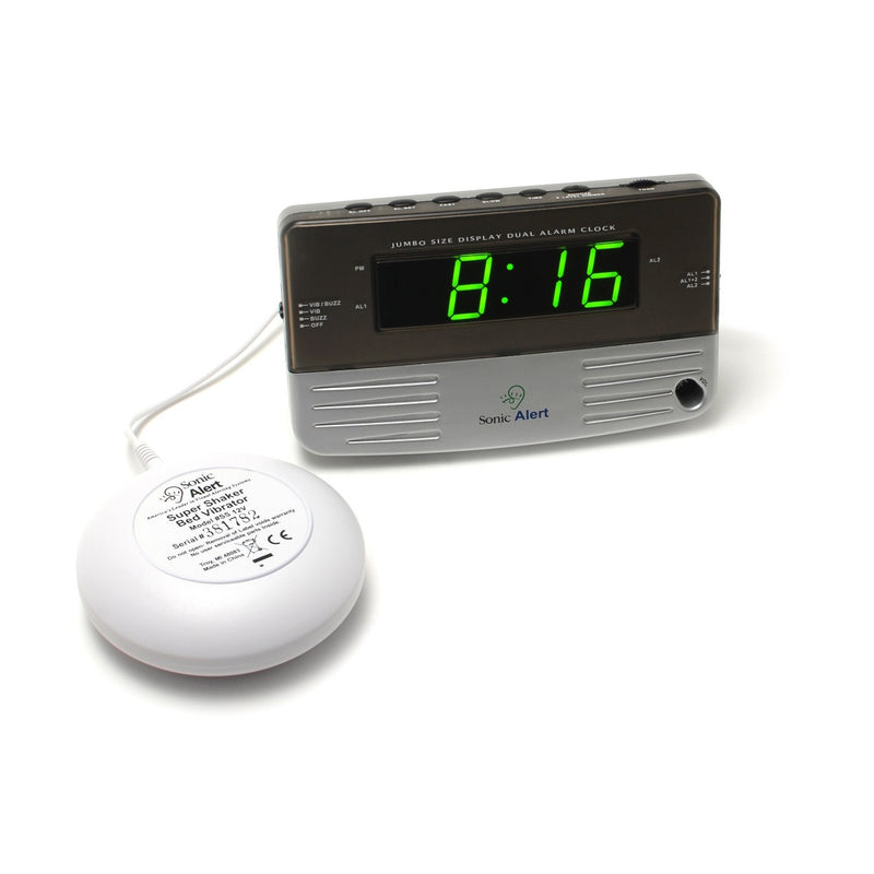 Sonic Bomb SB200SS Alarm Clock with Bed Shaker (New)