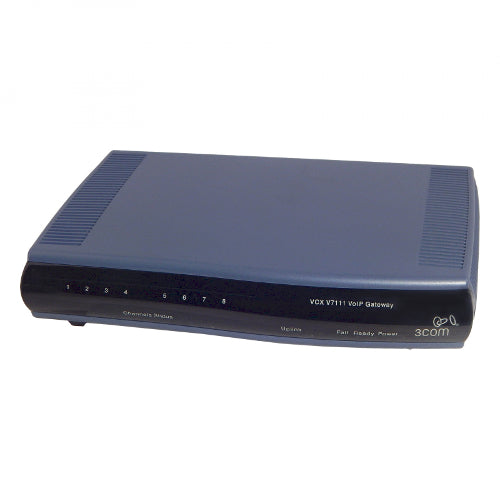 3COM VCX V7111 3CRVG71114-07 8-Channel Analog FXO Media VoIP Gateway (Refurbished)