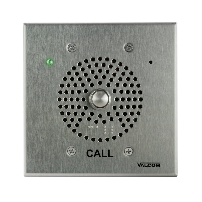 Valcom VIP-176A SIP Intercom Doorplate Speaker With LED (New)