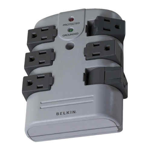 Belkin BP106000 Pivot Plug 6-Outlet Wallmount Surge Protector