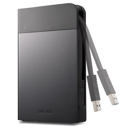 Buffalo HD-PZN2.0U3B MiniStation Extreme NFC USB 3.0 2 TB Rugged Portable Hard Drive