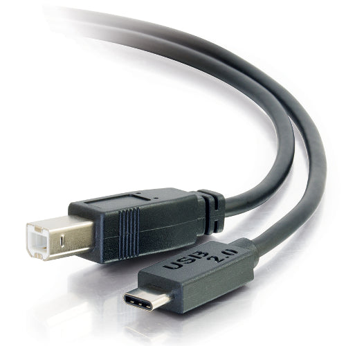 C2G 28858 3ft USB 2.0 USB Type C to USB B Cable