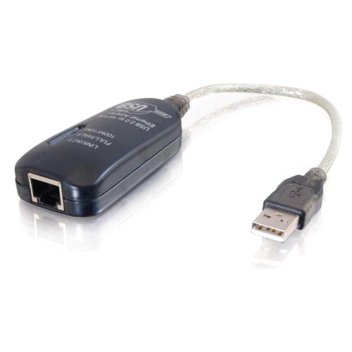 C2G 39998 7.5 inch USB 2.0 Fast Ethernet Network Adapter