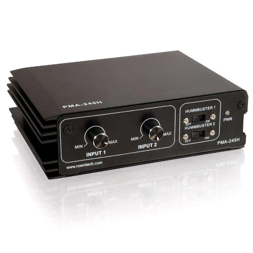 C2G 40573 Plenum-Rated 45 Watt Stereo Mixer/Amplifier