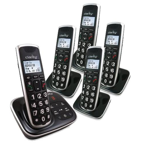 Clarity BT914C4 59914.041 BT914 Bluetooth Amplified Cordless Phone Wit
