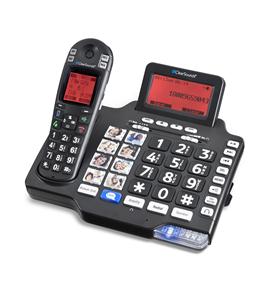 ClearSounds CLS-A1600BT DECT Amplified Deluxe Phone with Bluetooth (Black)