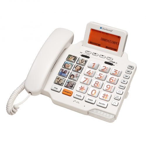 ClearSounds CSC1000 Amplified Freedom Phone (White/Refurbished)