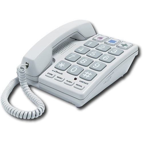 Cortelco 240085-VOE-21F ezTouch Big Button Feature Phone (Beige)
