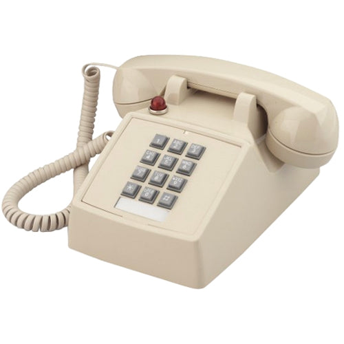 Cortelco 250044-VBA-27M Traditional Desk Phone with Message Waiting (Ash)