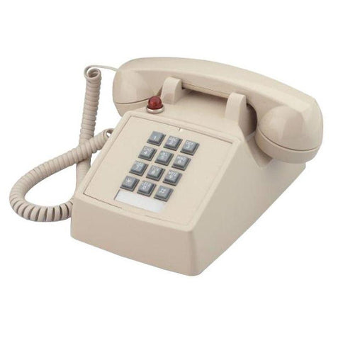 Cortelco 250044-VBA-57MD Desk Phone with Message Waiting Indicator (Ash)