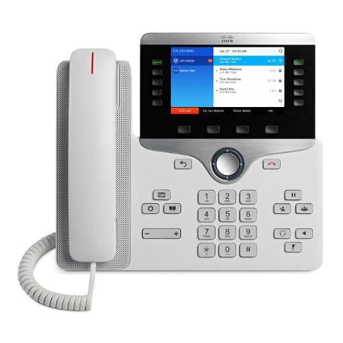 Cisco 8841 CP-8841-W-K9 IP Phone (White/Refurbished)