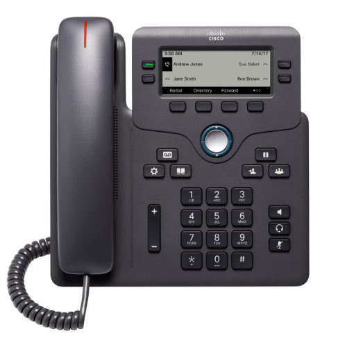 Cisco 6841 CP-6841-3PW-NA-K9 IP Phone with Multiplatform Firmware (New)