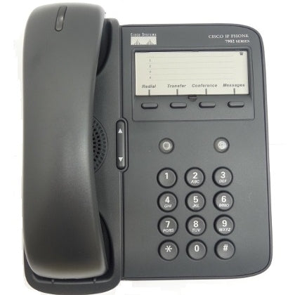 Cisco CP-7902G Single-Line Analog Display Phone (Refurbished)