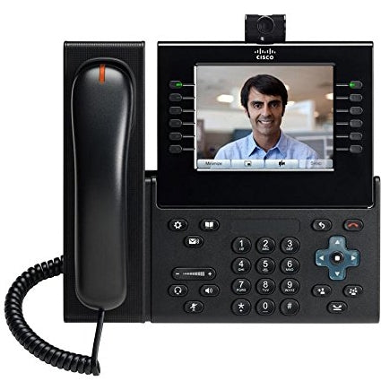 Cisco Unified CP-9971-CL-CAM-K9 Slimline Wi-Fi IP Video Phone (Refurbished)
