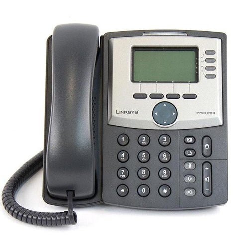 Cisco (Linksys) SPA942 4-Line IP Phone (Grey/Refurbished)
