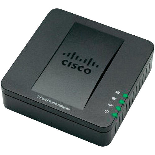 Cisco SPA112 ATA 2-Port Adapter (Refurbished)