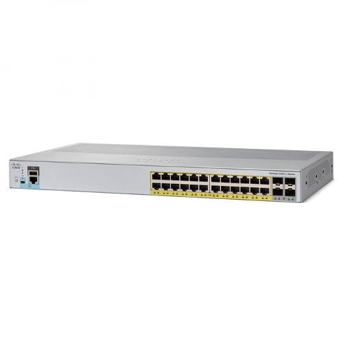 Cisco Catalyst WS-C2960L-24PS-LL 24-Port Managed Switch