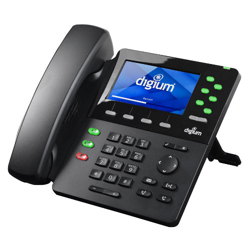 Digium D65 Executive-Level HD IP Phone Without Power Supply (1TELD065LF)
