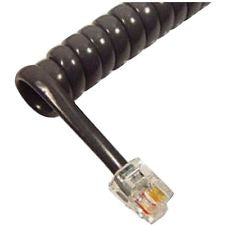 ICC 2500CH 25' Handset Cord (Charcoal)