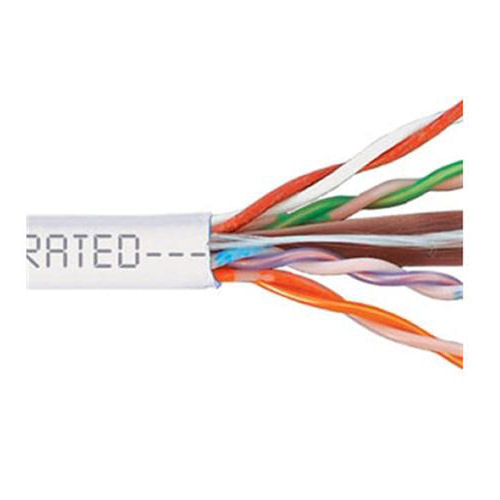 ICC CAT6 CMP Plenum Value Line 500 MHz Cable (White)