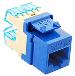 ICC IC1078F5BL Cat5e Modular Connector (Blue)
