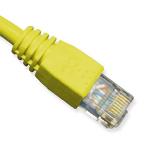 ICC Category 6 Patch Cord 14 FT. RJ45 Booted (Yellow)