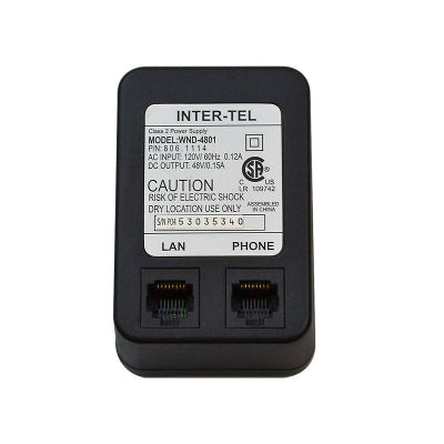 Intertel Axxess 806.1113 WND-2405-A IP Phone Power Supply (Refurbished)