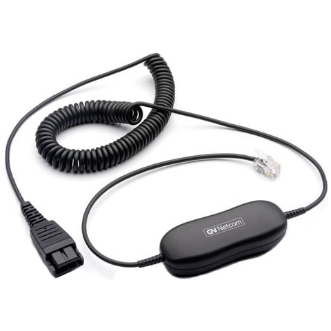 Jabra GN1200 88011-99 Quick Disconnect to RJ-10 Smart Cord Coiled