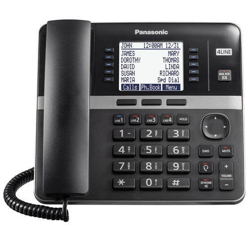 Panasonic KX-TGW420B 4-Line Expandable Base Station Phone