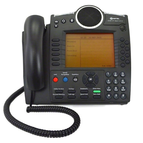 Mitel 50002820 5240 IP Speaker Display Phone (Dark Grey)