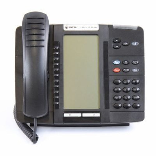 Mitel 50006634 5320E Backlit IP Phone (Black/Refurbished)