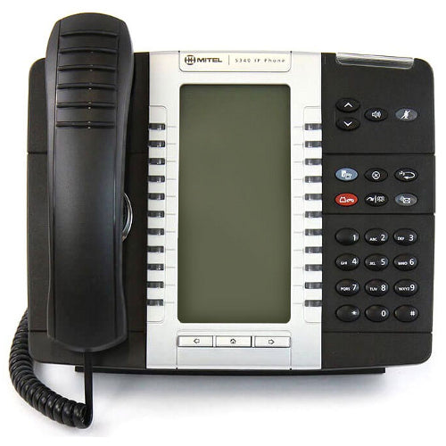 Mitel 50005071 5340 Backlit Display IP Telephone (Black/Refurbished)