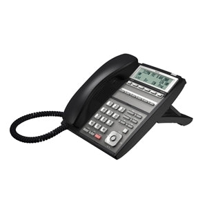 NEC 0910062 IP3NA-6TIXH IP-6V 6-Button Display Phone (Black/Refurbished)