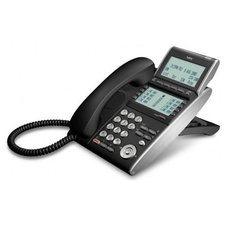 NEC 680010 DT330 DTL-8LD-1 8-Button DESI-Less Display Digital Phone (Black/Refurbished)