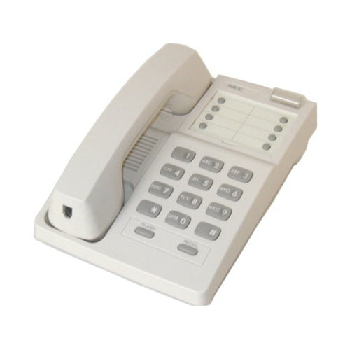 NEC 770083 DTP-1HM-2 Single Line Hotel Motel Phone (White/Refurbished)
