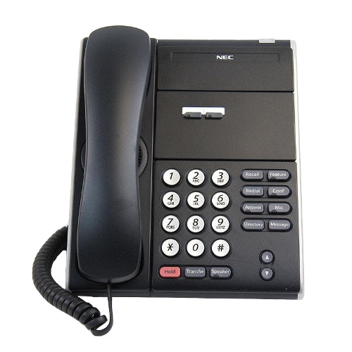 NEC DT710 ITL-2E-1 2-Button Non-Display IP Phone (Black)