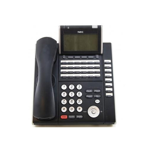 NEC DT730 ITL-32D-1 32-Button Display IP Phone (Black/Refurbished)