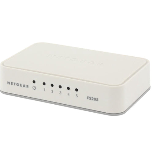 Netgear FS205-100PAS 5-Port 10/100 Fast Ethernet Switch