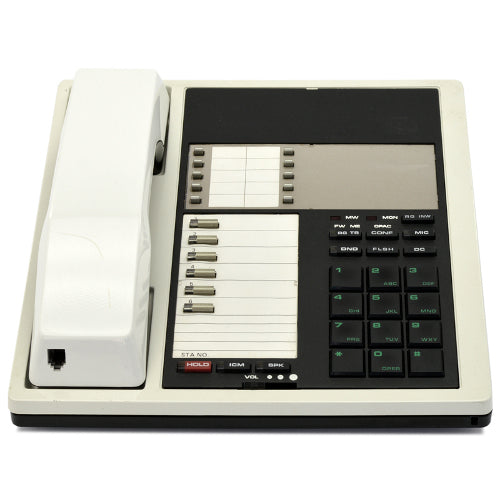 Nitsuko TIE Ultracom 10816F UAT 16-Button 6-Line Standard Phone (White/Refurbished)