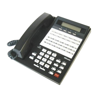 Nitsuko 92753 22-Button Speaker Display Phone (Black)
