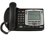 Nortel NTDU92 i2004 IP Phone - TEXT with Silver Bezel (Charcoal/Refurbished)