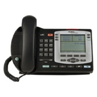 Nortel NTDU92 i2004 IP Phone - TEXT With Silver Bezel (Charcoal)