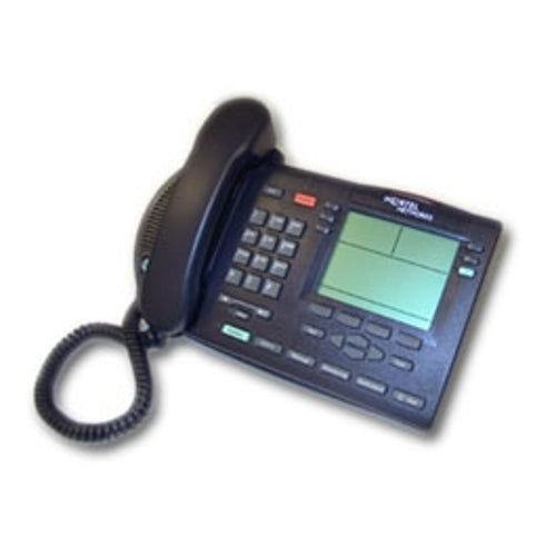 Nortel NTDU82AA70 i2004 IP Phone with Power Supply (Charcoal/Refurbished)